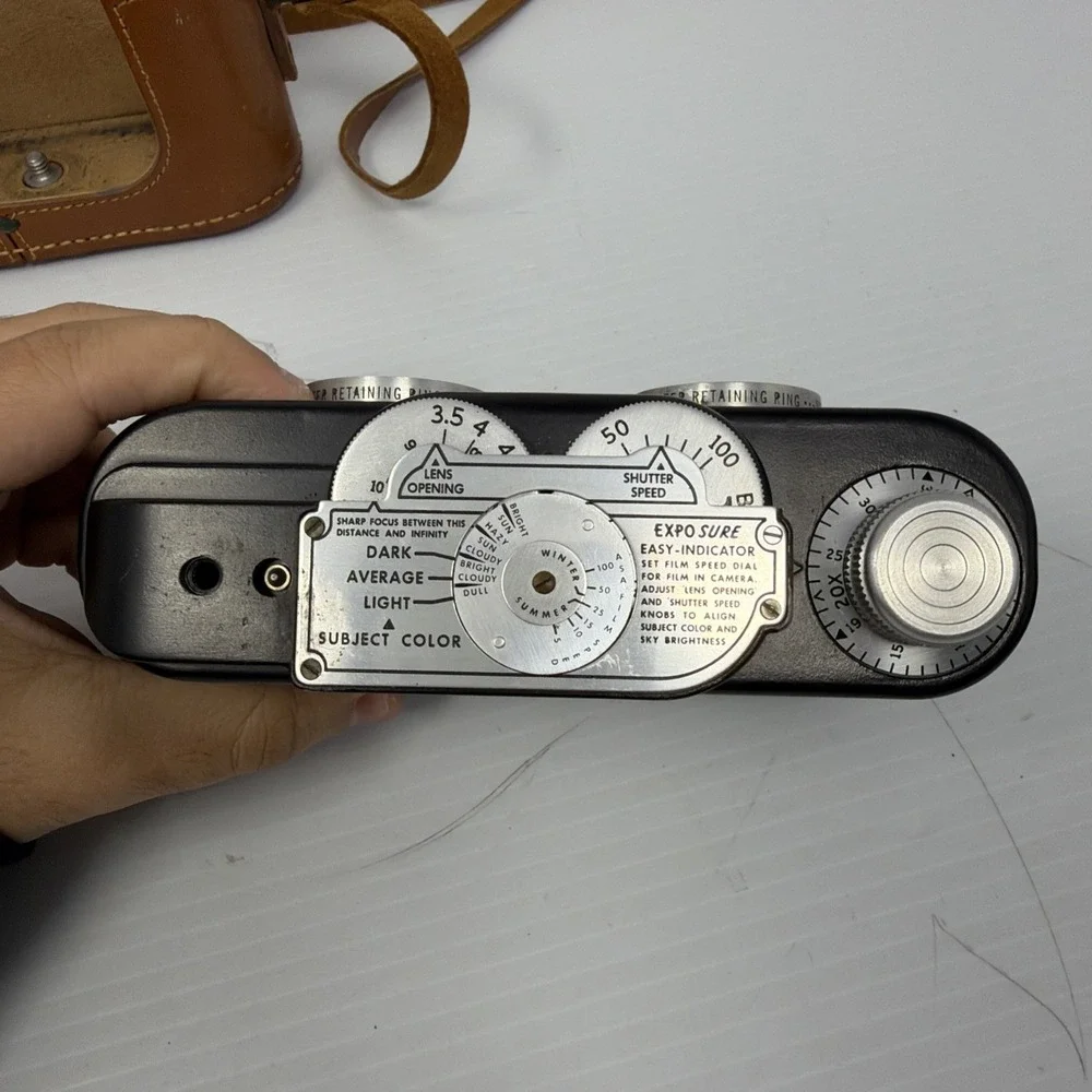 Vintage Sawyer's Stereo View-Master Personal Stereo Camera w/ 25mm F3.5 Lenses